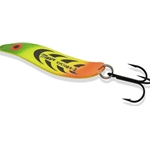 S2 -FT Mepps Syclops - Treble Hook, Plain Firetiger, 5/8oz